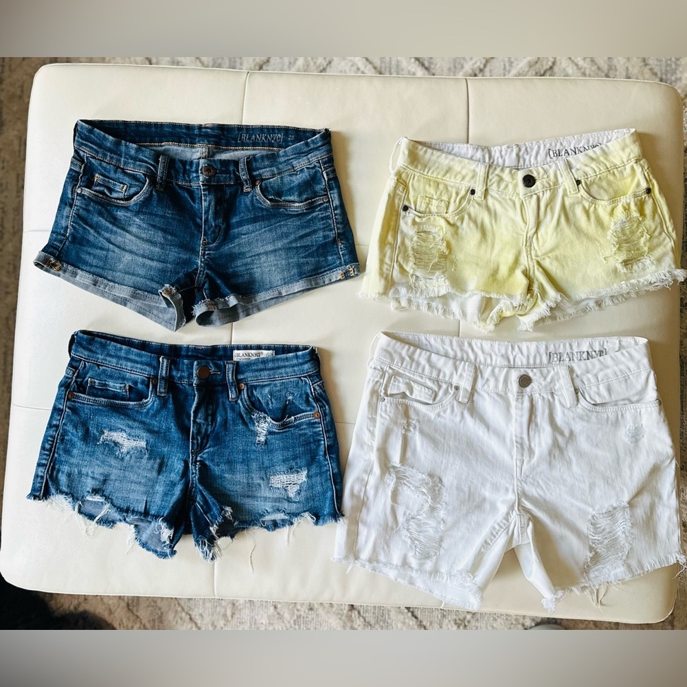 BLANKNYC Denim shorts - Size 25 - Lot of 4 pairs - ONLY $5 each!!